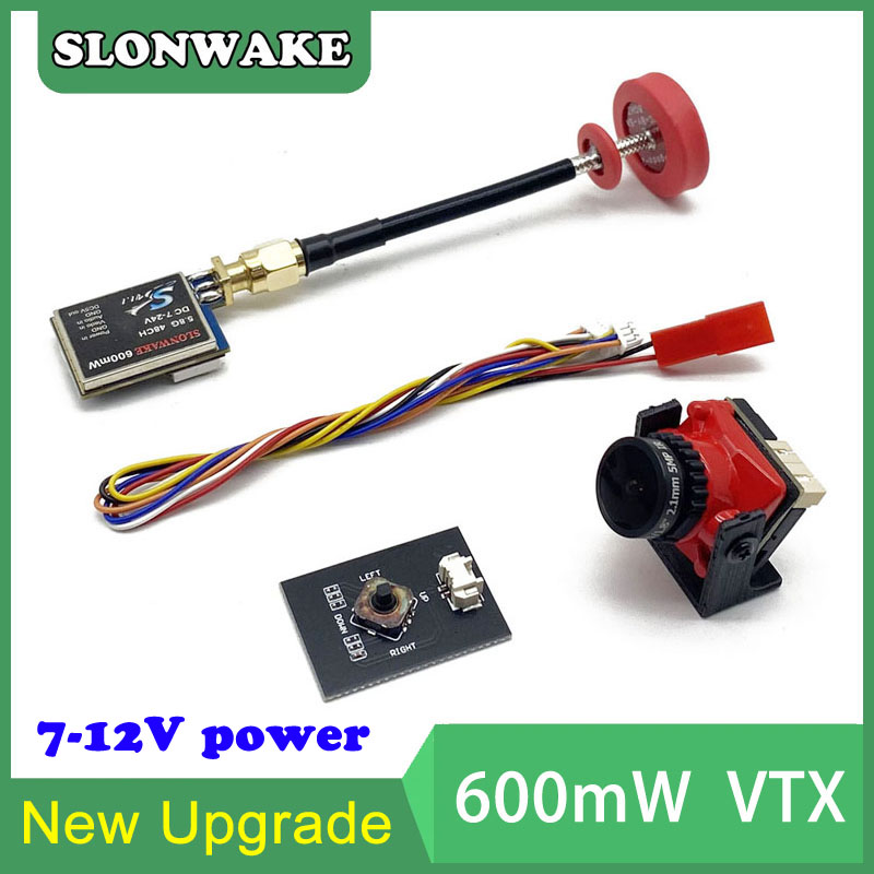 Drone Rc Controller And Receiver - 5.8G 48CH 600mW verstelbare VTX-CAM FPV