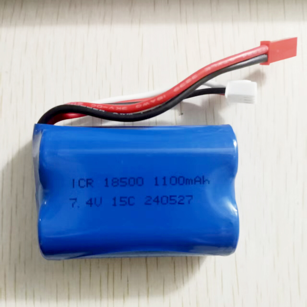 Drone Mjx Rc - 18500 7.4V 1100mAh JST 15C Batterij