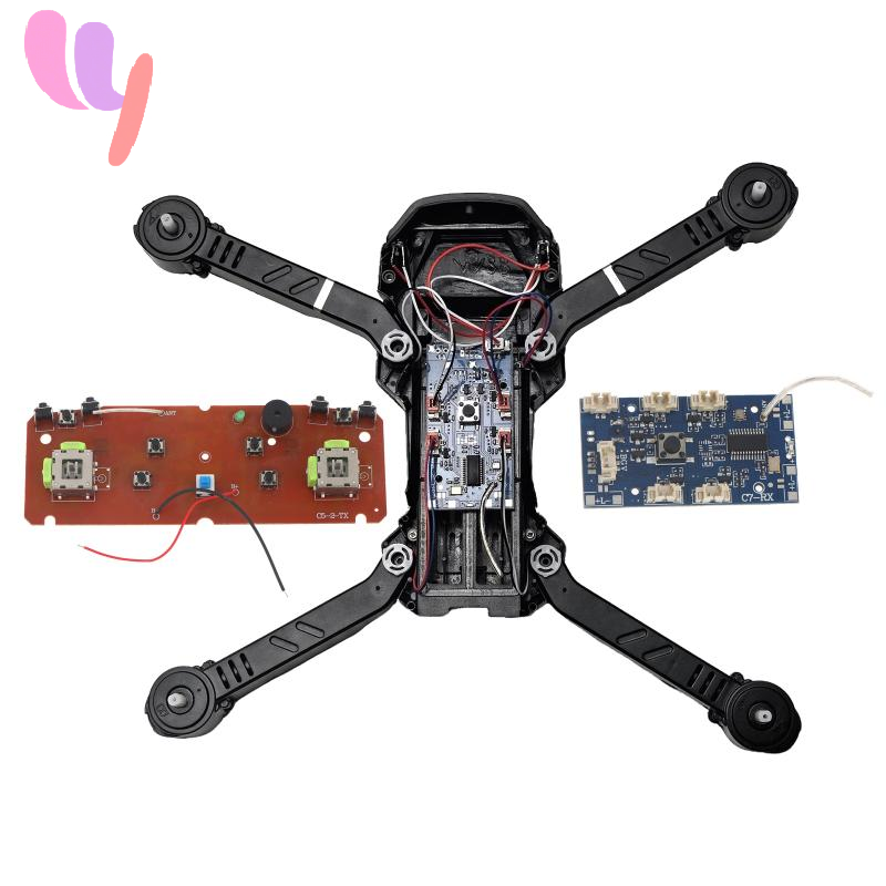 Rc Drone E88 - Hot RC Vliegtuig Printplaat Draagbare Drone