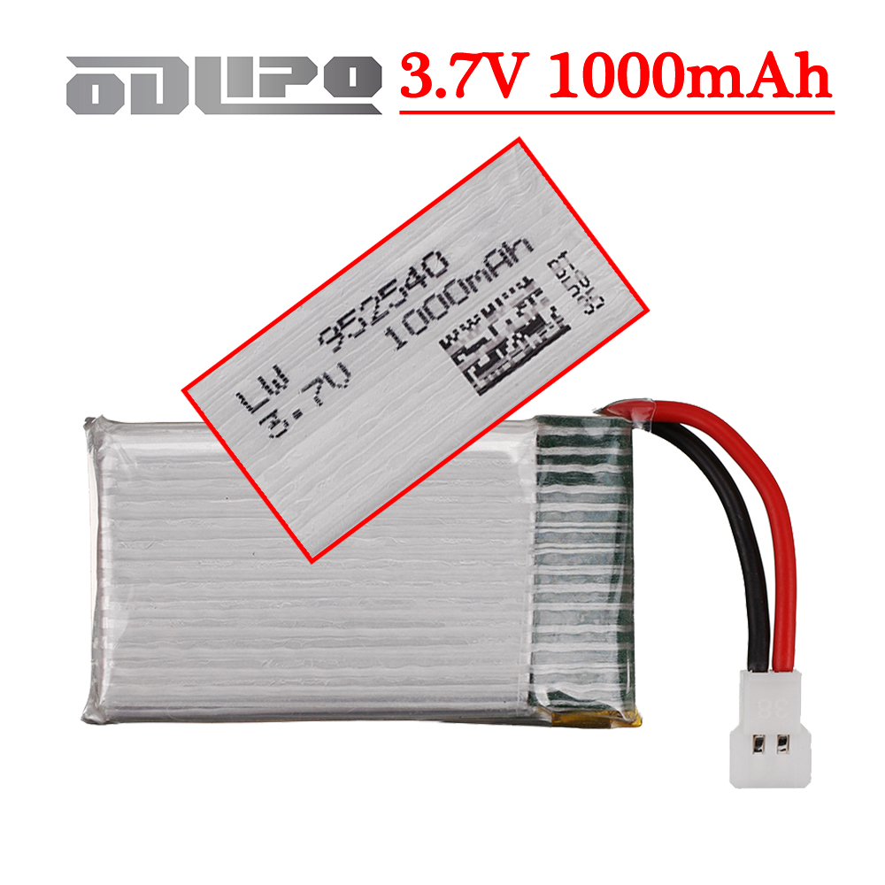 Drone Mjx Rc - 3.7V 1000mAh 25C Lipo Batterij Voor