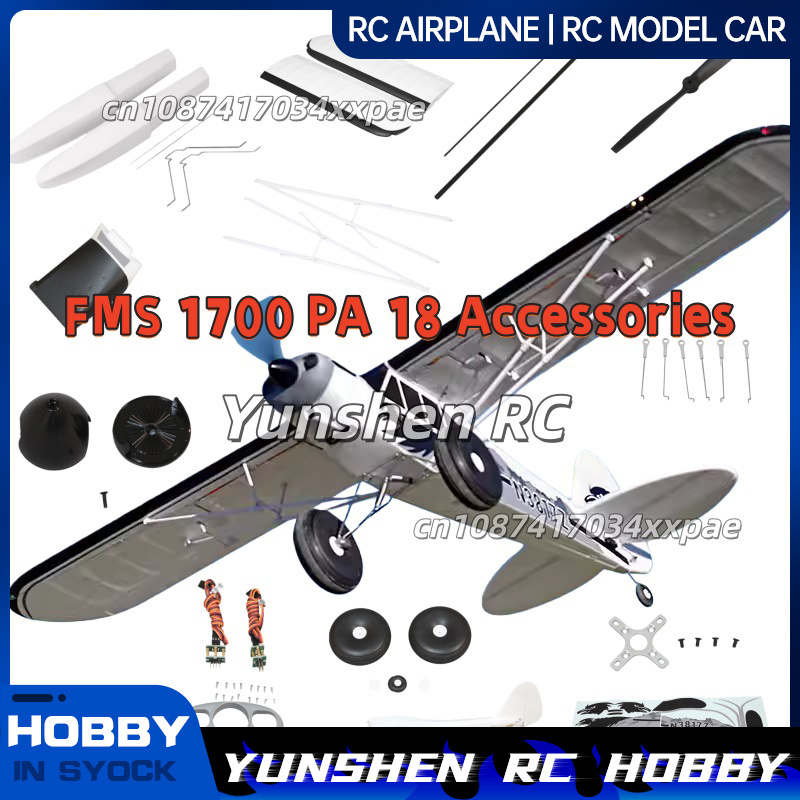 Plane Drone Rc - FMS RC Vliegtuig Decals Voor 1700mm