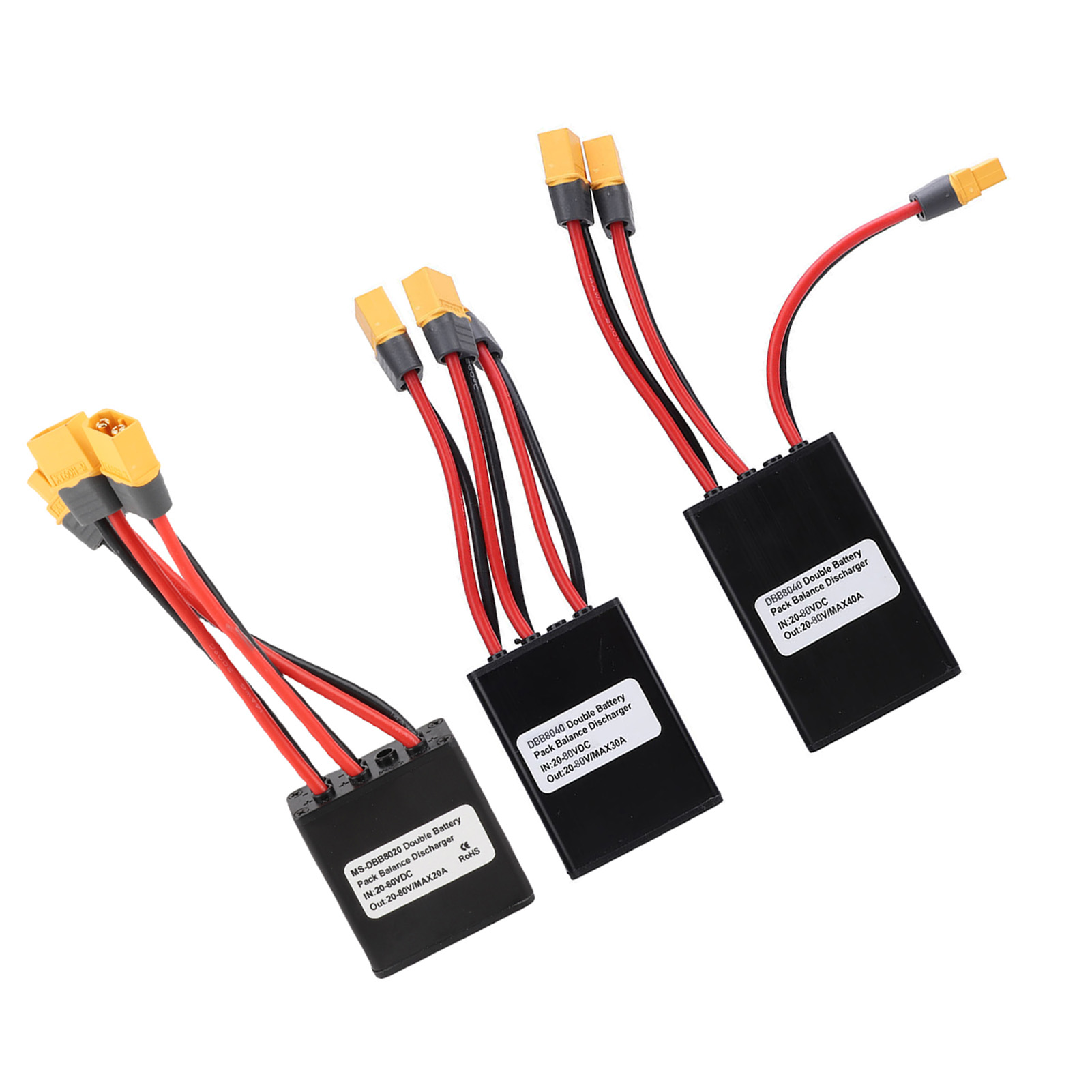 Brushless Motor - Dubbele batterij-ontladingsconverter Verhoogt de stroom DC20-72V-uitvoer