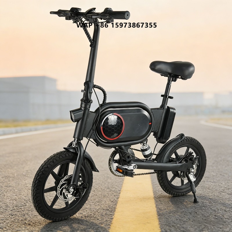 Brushless Motor - 14-inch borstelloze opvouwbare elektrische fiets, enkelvoudige