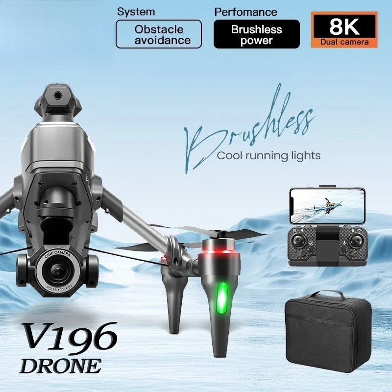 Drone V196 Rc - Originele V196 Drone 8K Professionele 4K