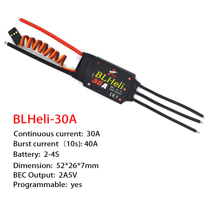 1-3 Stuks Borstelloze ESC BLHe - Drone Rc1 recensie en prijs