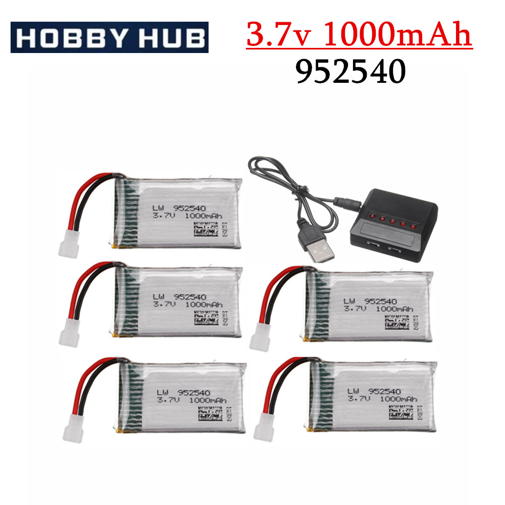 Verbeterde 3.7V 1000Mah 25c Li - Drone Mjx Rc recensie en prijs
