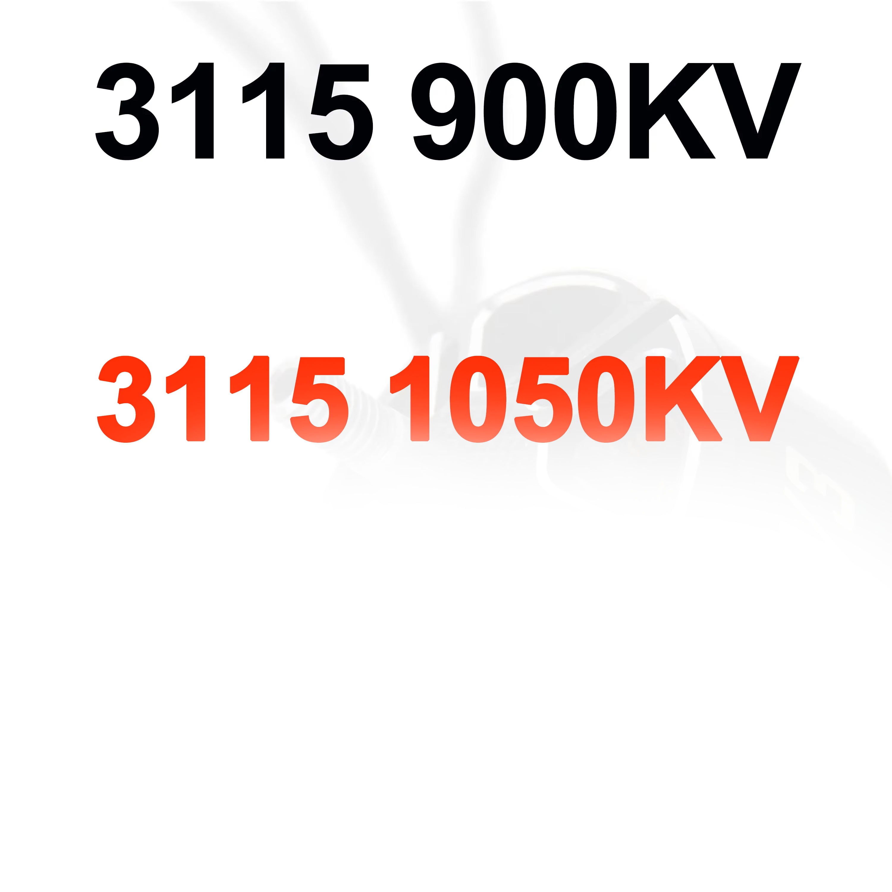 1/2/4PCS 3115 900KV 1050KV 3-6 - Quadcopter Frame recensie en prijs
