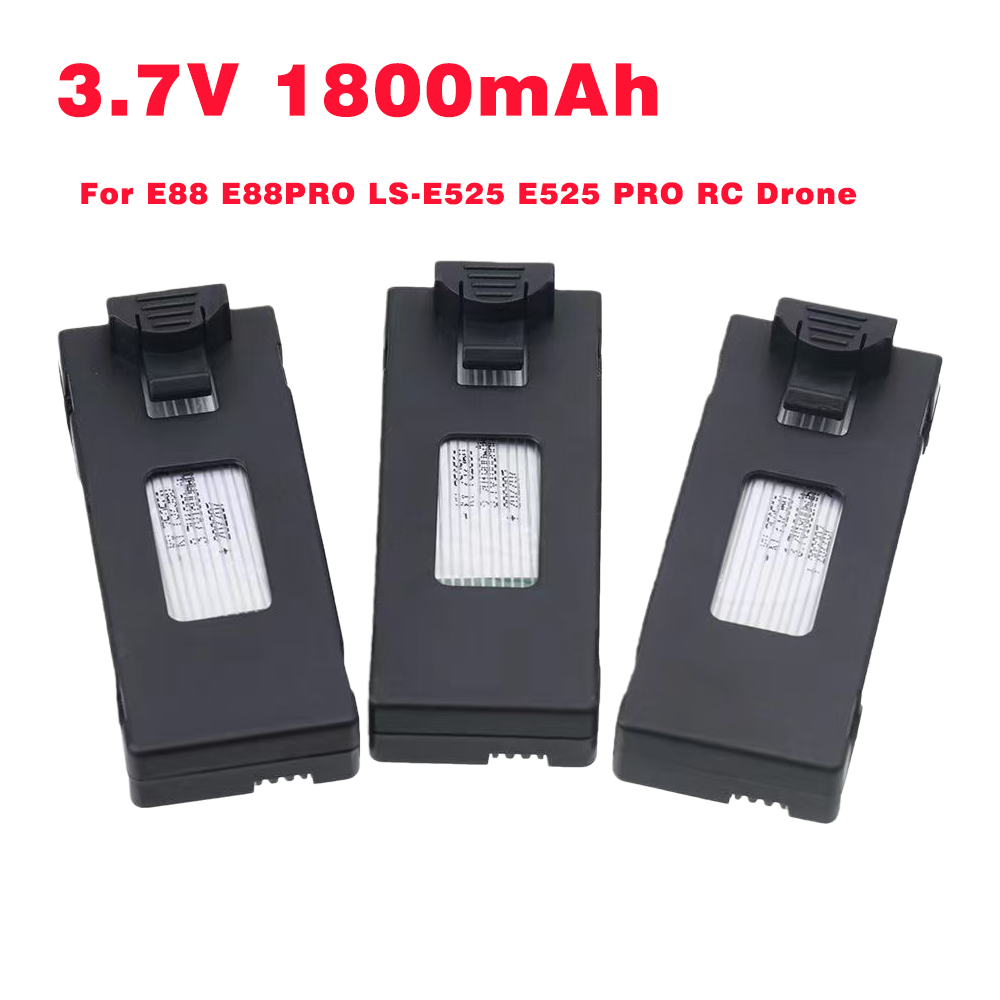 3.7V 1800Mah RC Drone Batterij - Rc Drone E88 recensie en prijs