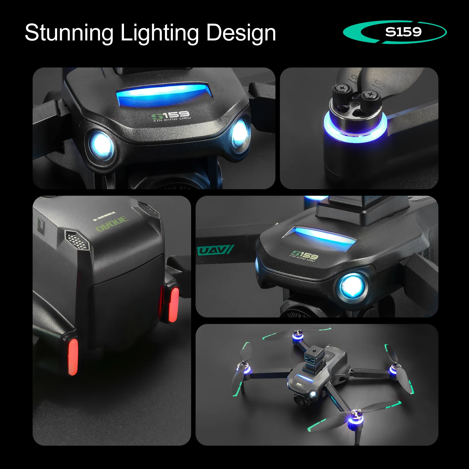 Professionele S159 GPS Drone M - Drone Rc Gps S159 recensie en prijs
