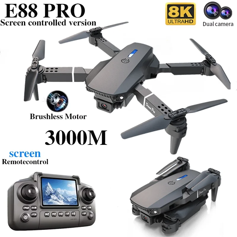 Professionele E88 PRO Drone me - Rc Drone E88 recensie en prijs