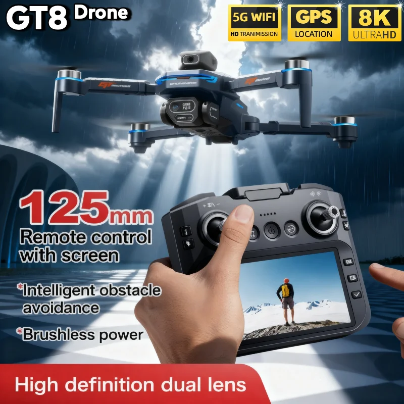 HOT Voor LSRC GT8 Drone 4K Pro - Rc Drone E88 recensie en prijs
