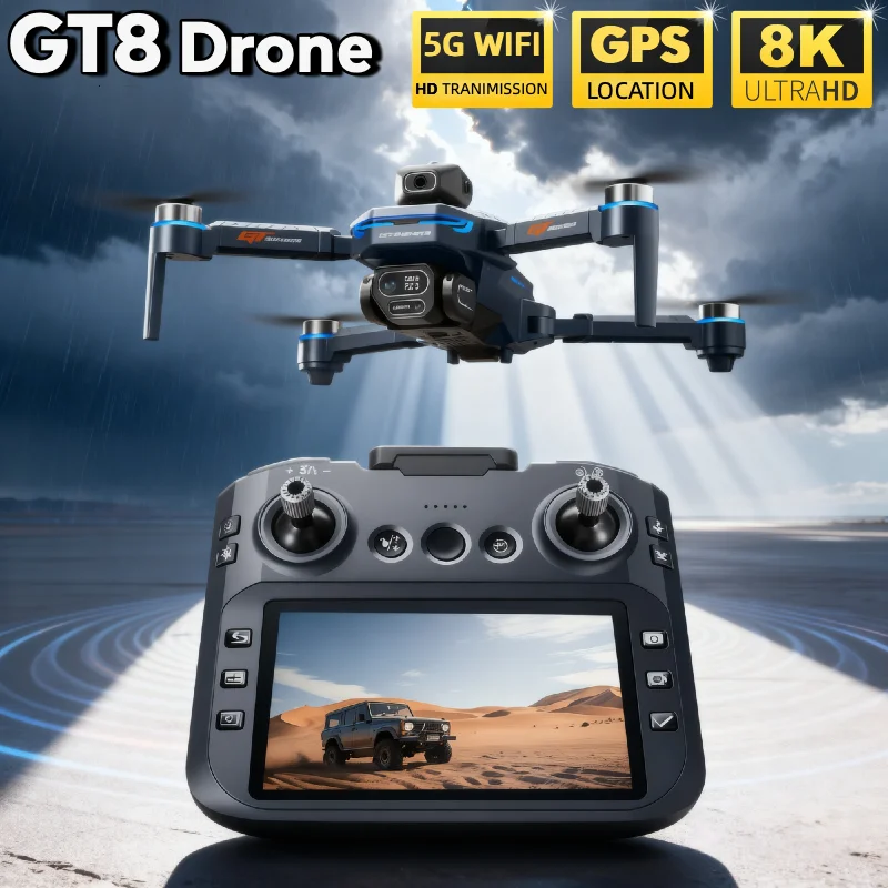HOT Voor LSRC GT8 Drone 4K Pro - Rc Drone E88 recensie en prijs