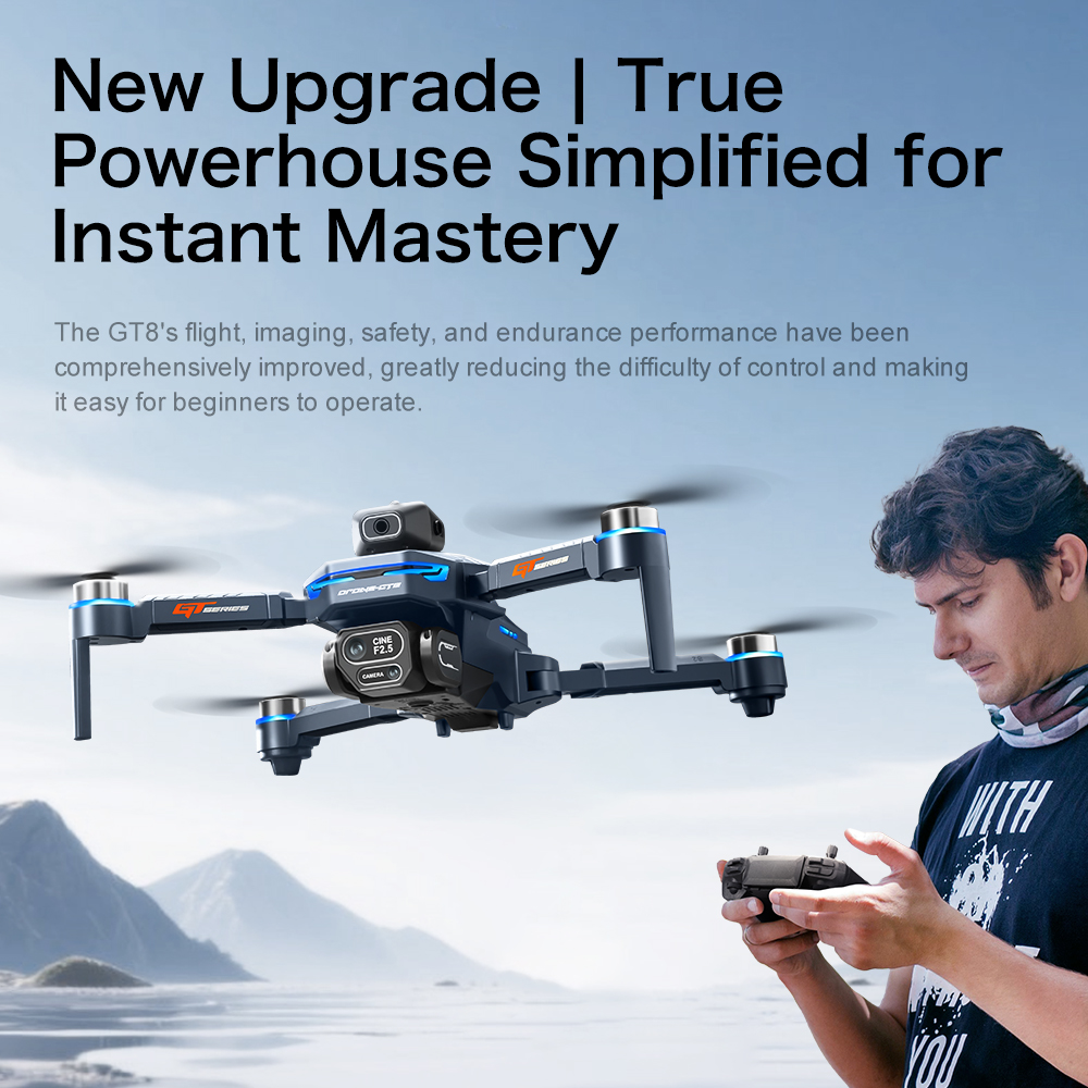 Originele GT8 Drone 8K Profess - Rc Drone E88 recensie en prijs
