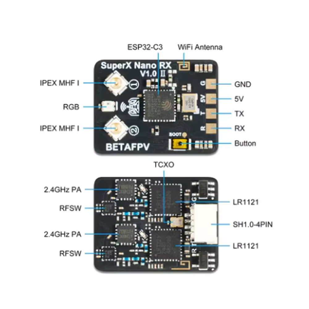 BETAFPV SuperX Gemini Xross Na - Drone Rc Frequency recensie en prijs