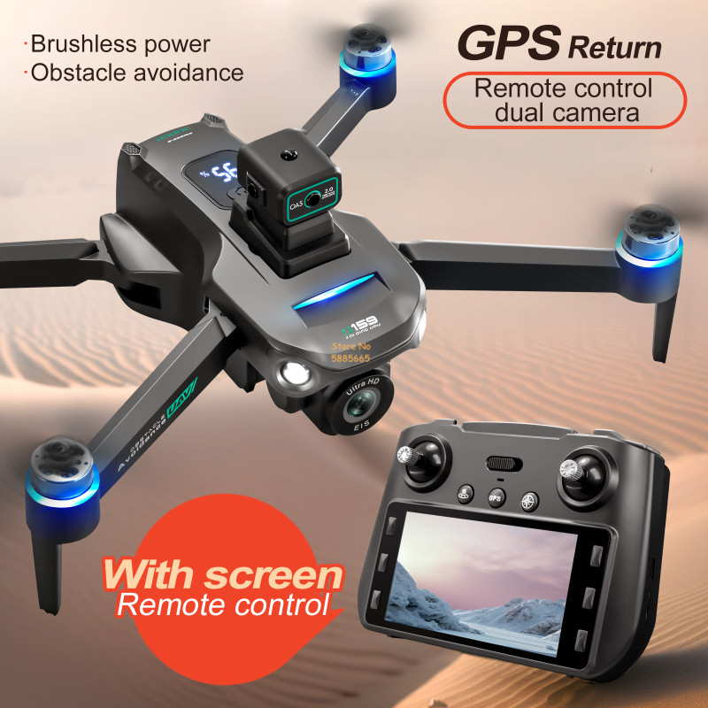 8K Dual Camera 5G WIFI FPV Afs - Gps Module Drone recensie en prijs