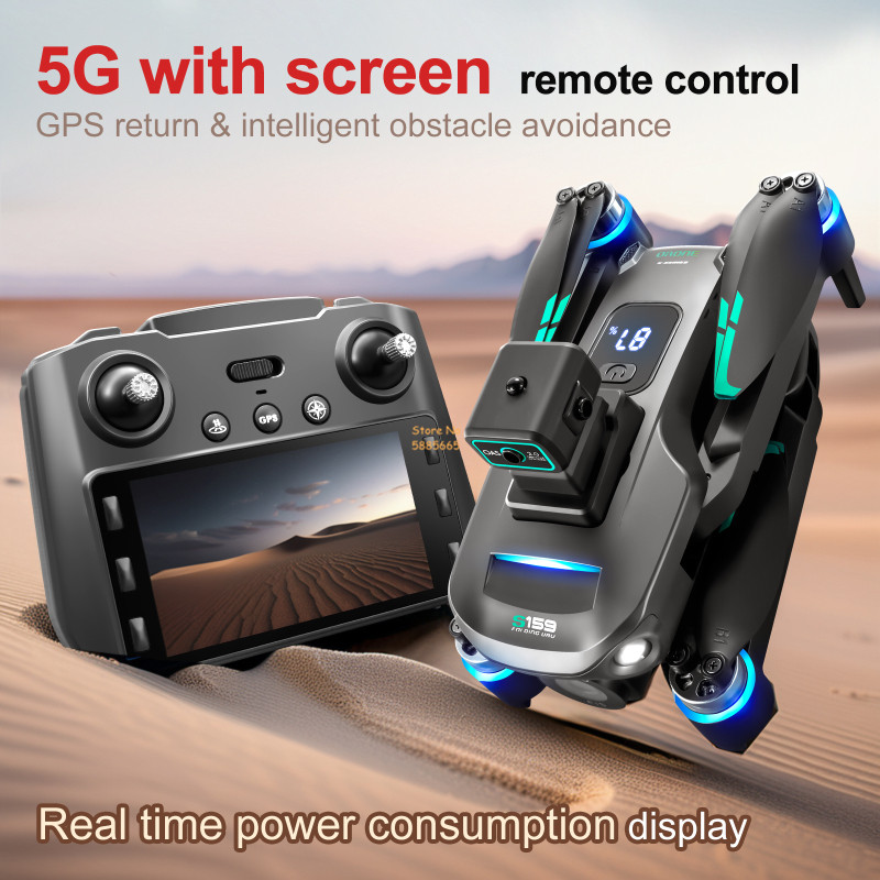 8K Dual Camera 5G WIFI FPV Afs - Gps Module Drone recensie en prijs