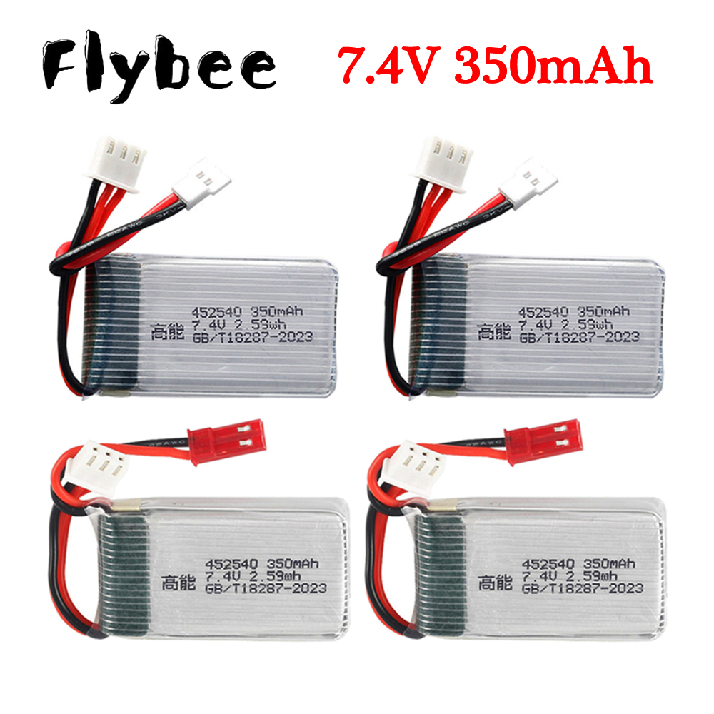 2S 7.4V 350Mah Lipo Batterij V - Drone Mjx Rc recensie en prijs