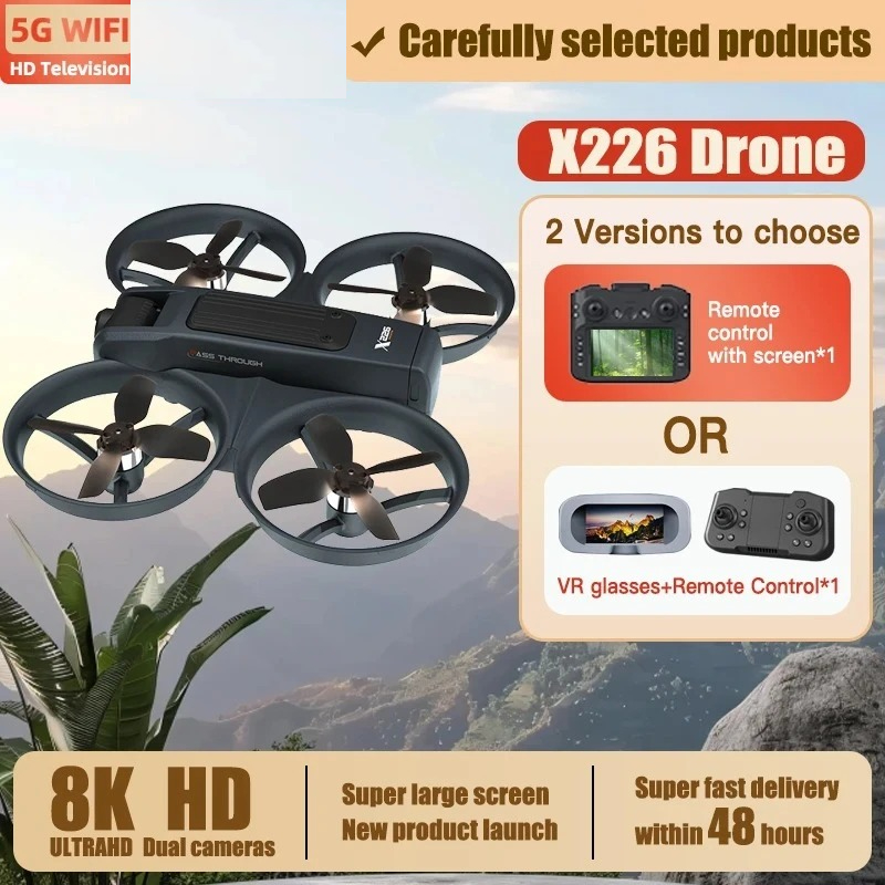Originele X226/VR RC Drone 8K  - Drone Rc X226 recensie en prijs