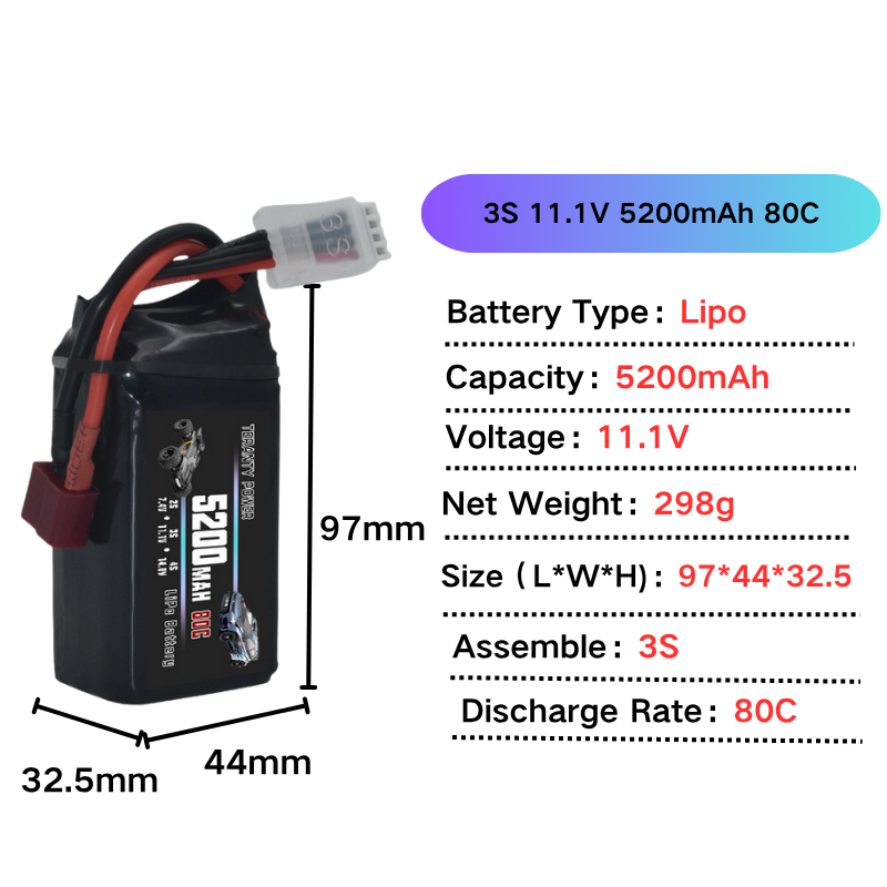 1/2/4 stuks TERANTY 3S 5600mAh - Drone Mjx Rc recensie en prijs