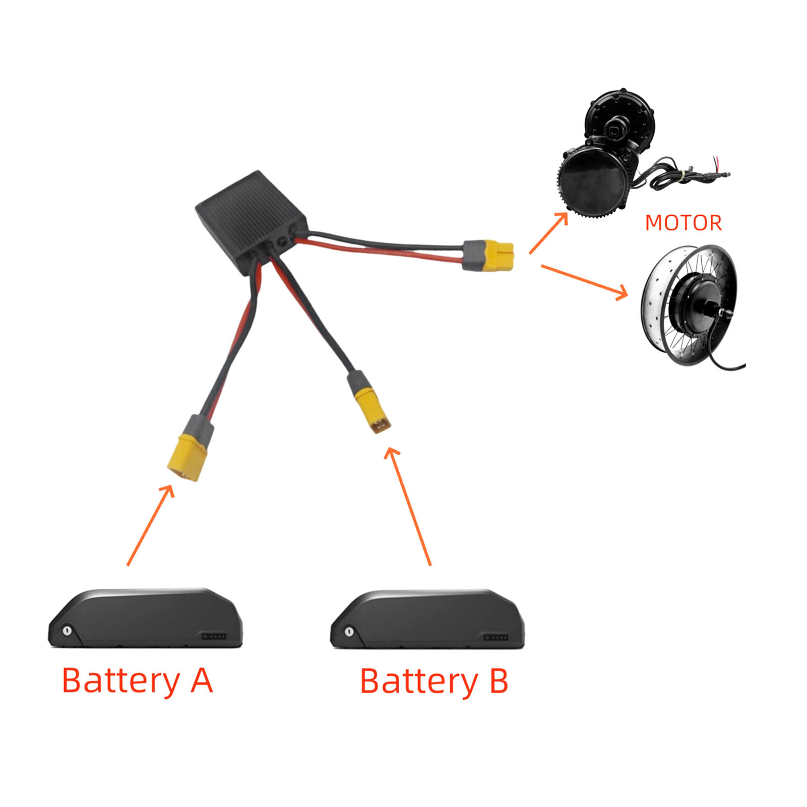 Dubbele batterij-ontladingscon - Brushless Motor recensie en prijs