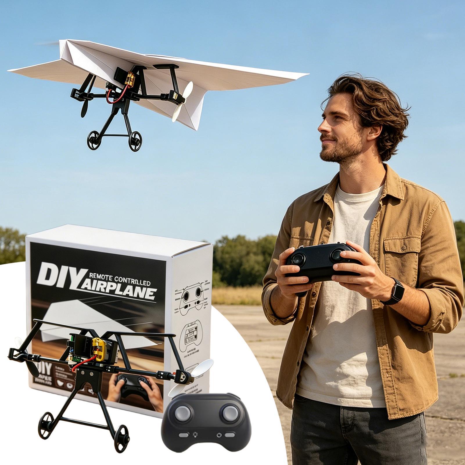 DIY RC Papieren Vliegtuig Kit  - Plane Drone Rc recensie en prijs