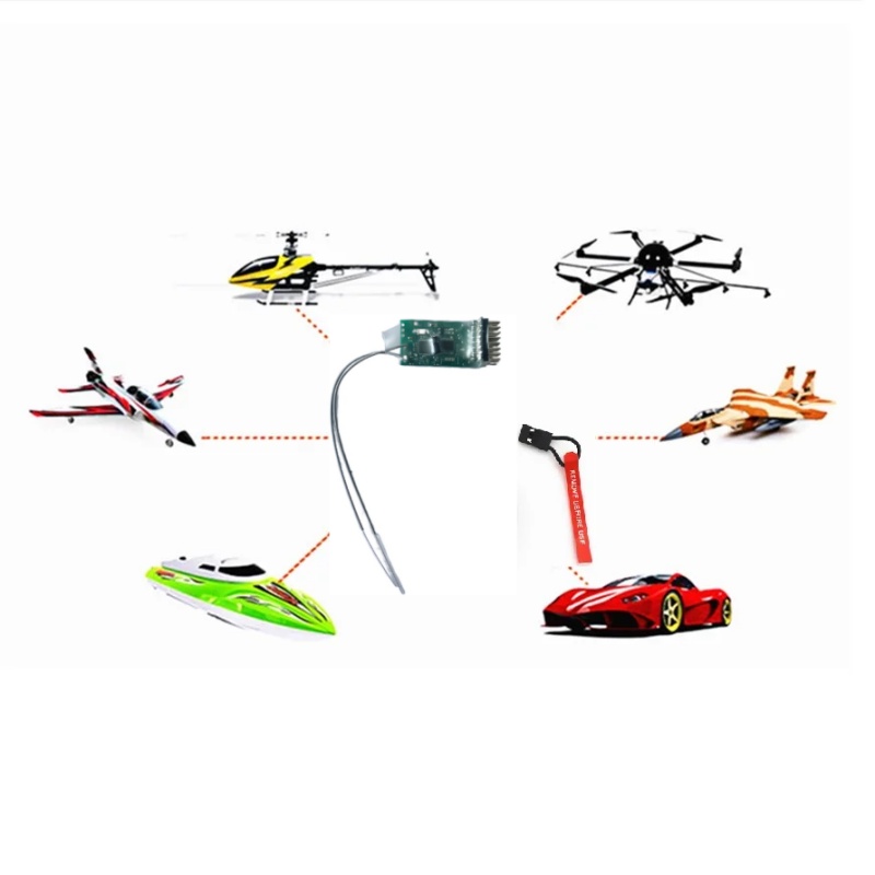S603 DSMX DSM2 6CH RC Ontvange - Plane Drone Rc recensie en prijs