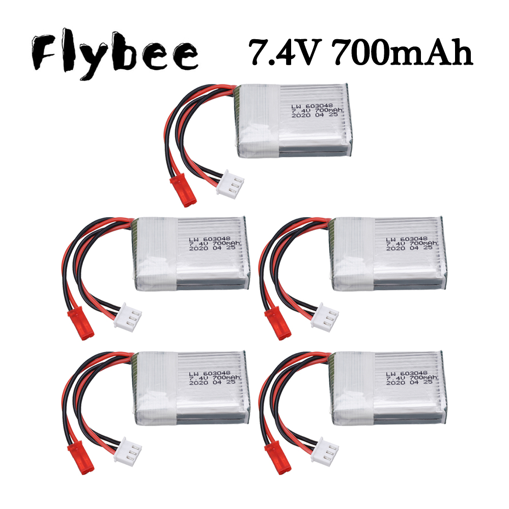 7.4V 700mAh 25c Lipo Batterij  - Drone Mjx Rc recensie en prijs