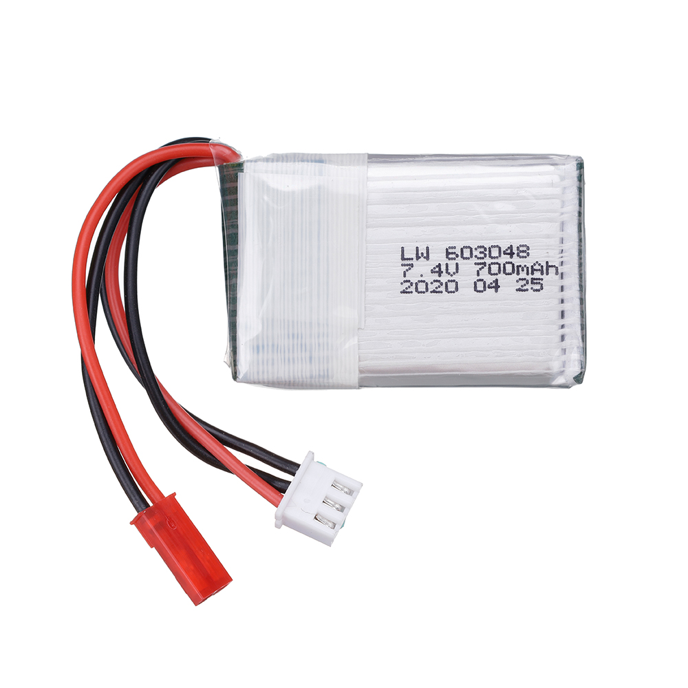 7.4V 700mAh 25c Lipo Batterij  - Drone Mjx Rc recensie en prijs