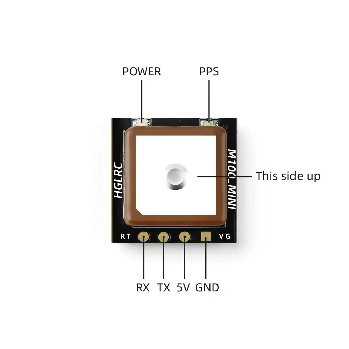 HGLRC M100 Mini GPS Module M10 - Gps Module Drone recensie en prijs