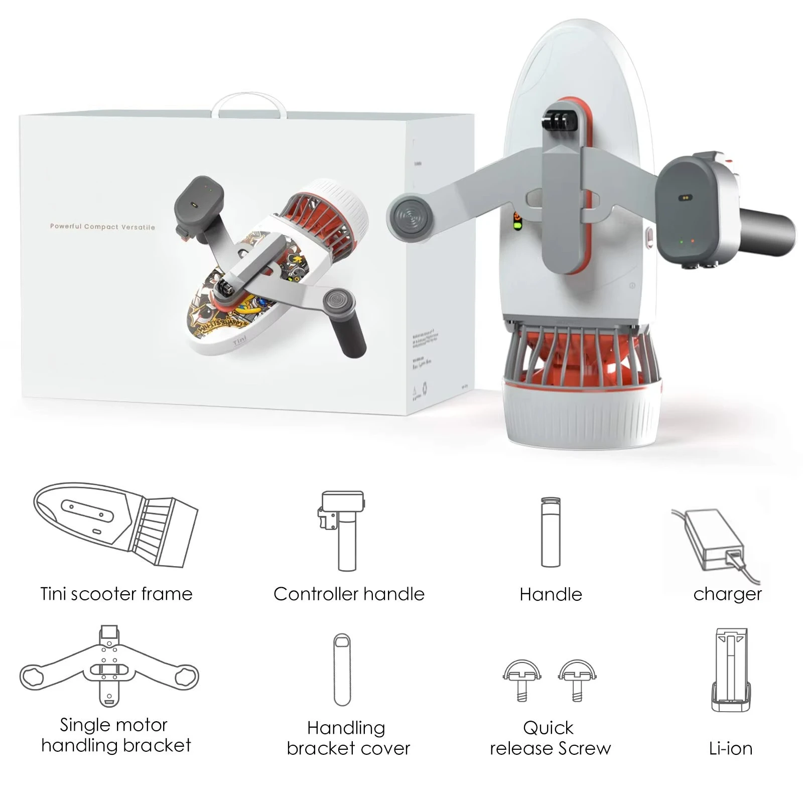 Elektrische duikonderwater sco - Brushless Motor recensie en prijs
