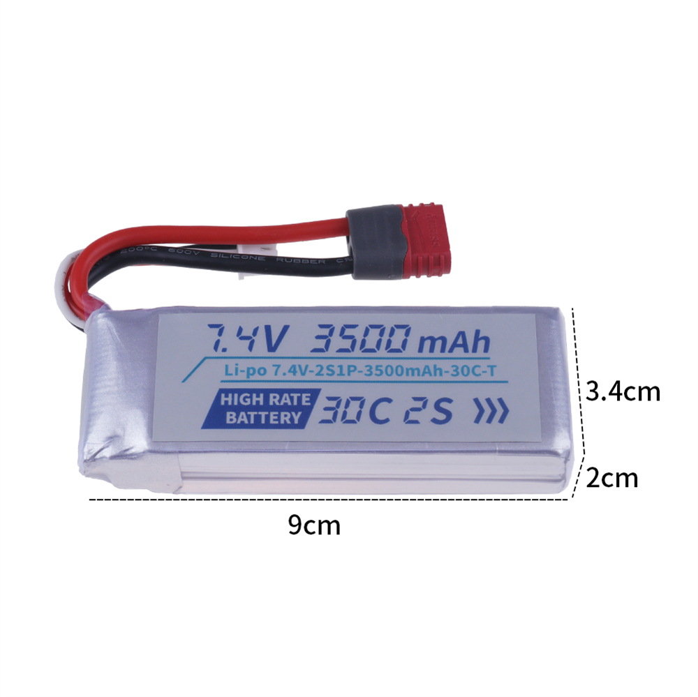 3500MAH 30C 7.4V 11.1V Lipo Ba - Drone Mjx Rc recensie en prijs